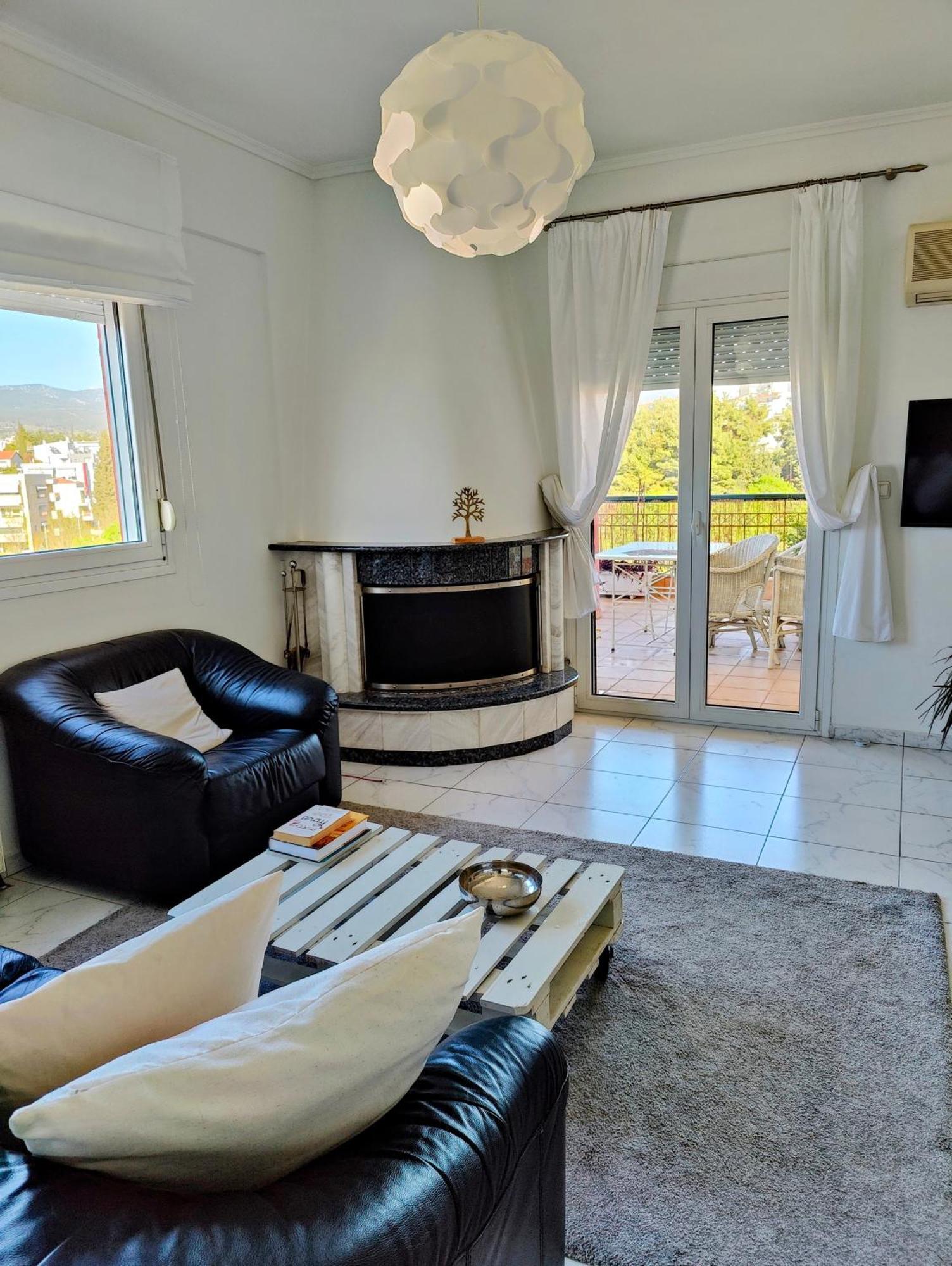 Celestial Garden-Thessaloniki'S Modern, Eclectic Penthouse With An Amazing View And Veranda Zewnętrze zdjęcie