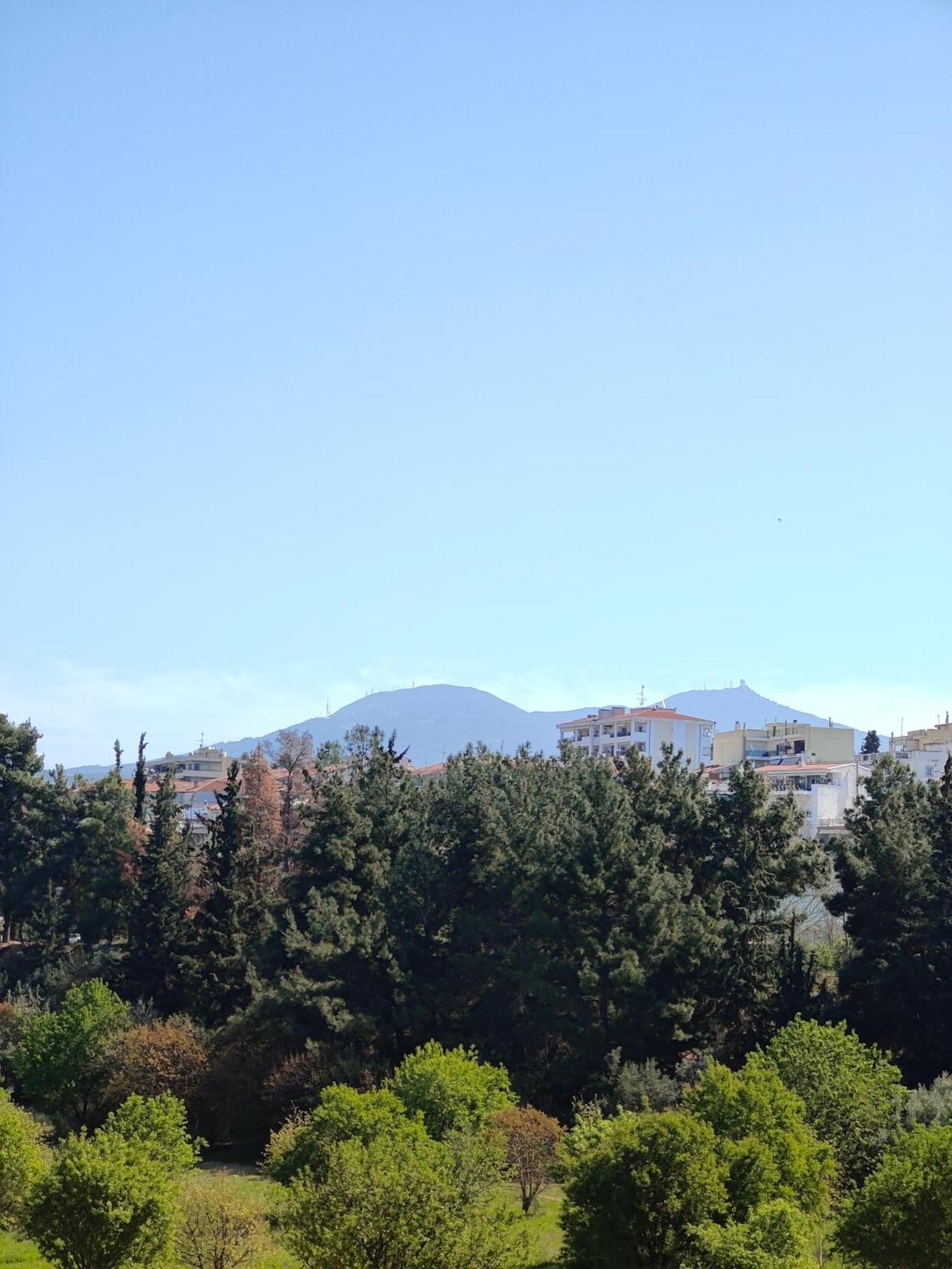 Celestial Garden-Thessaloniki'S Modern, Eclectic Penthouse With An Amazing View And Veranda Zewnętrze zdjęcie