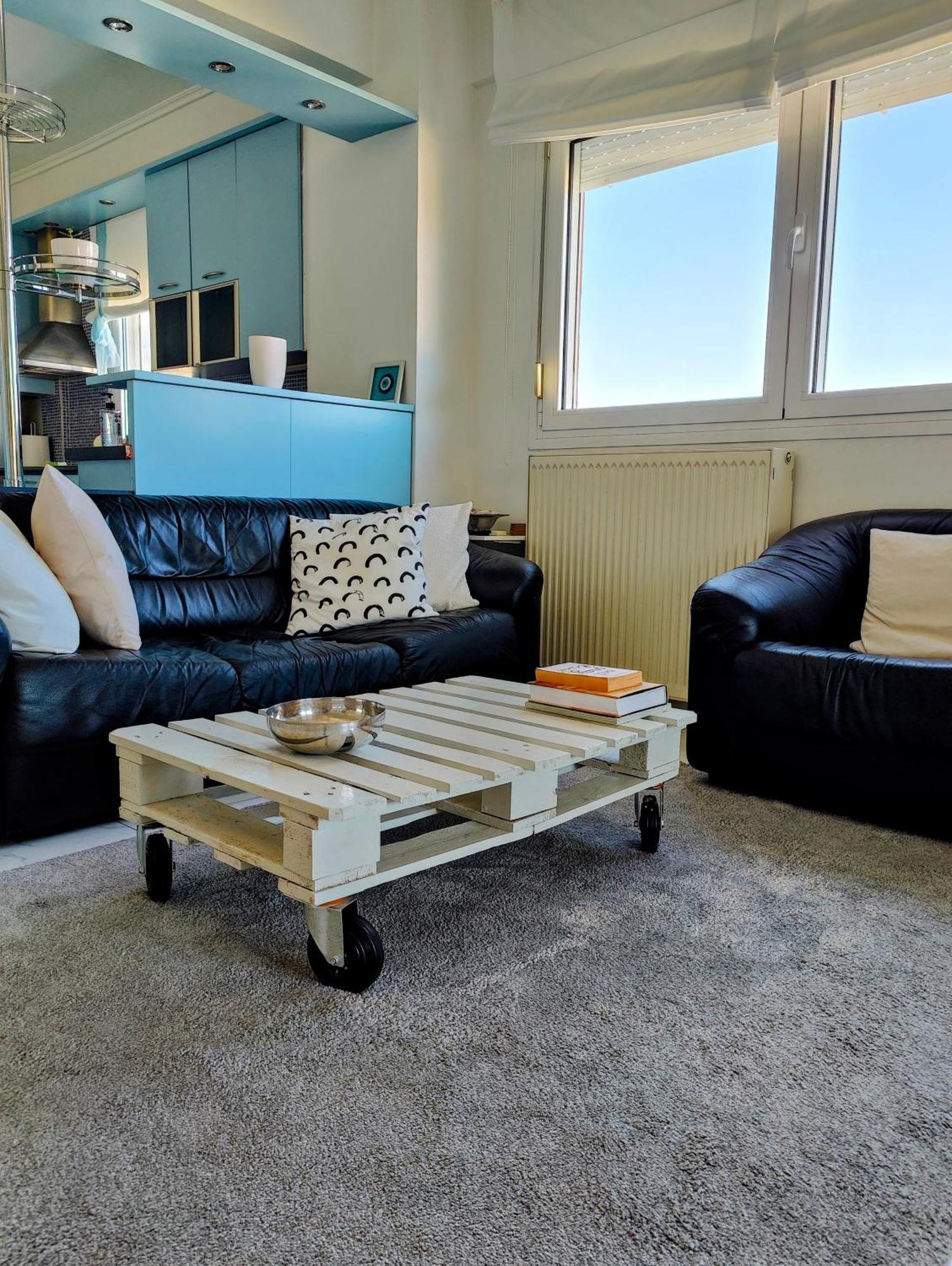 Celestial Garden-Thessaloniki'S Modern, Eclectic Penthouse With An Amazing View And Veranda Zewnętrze zdjęcie