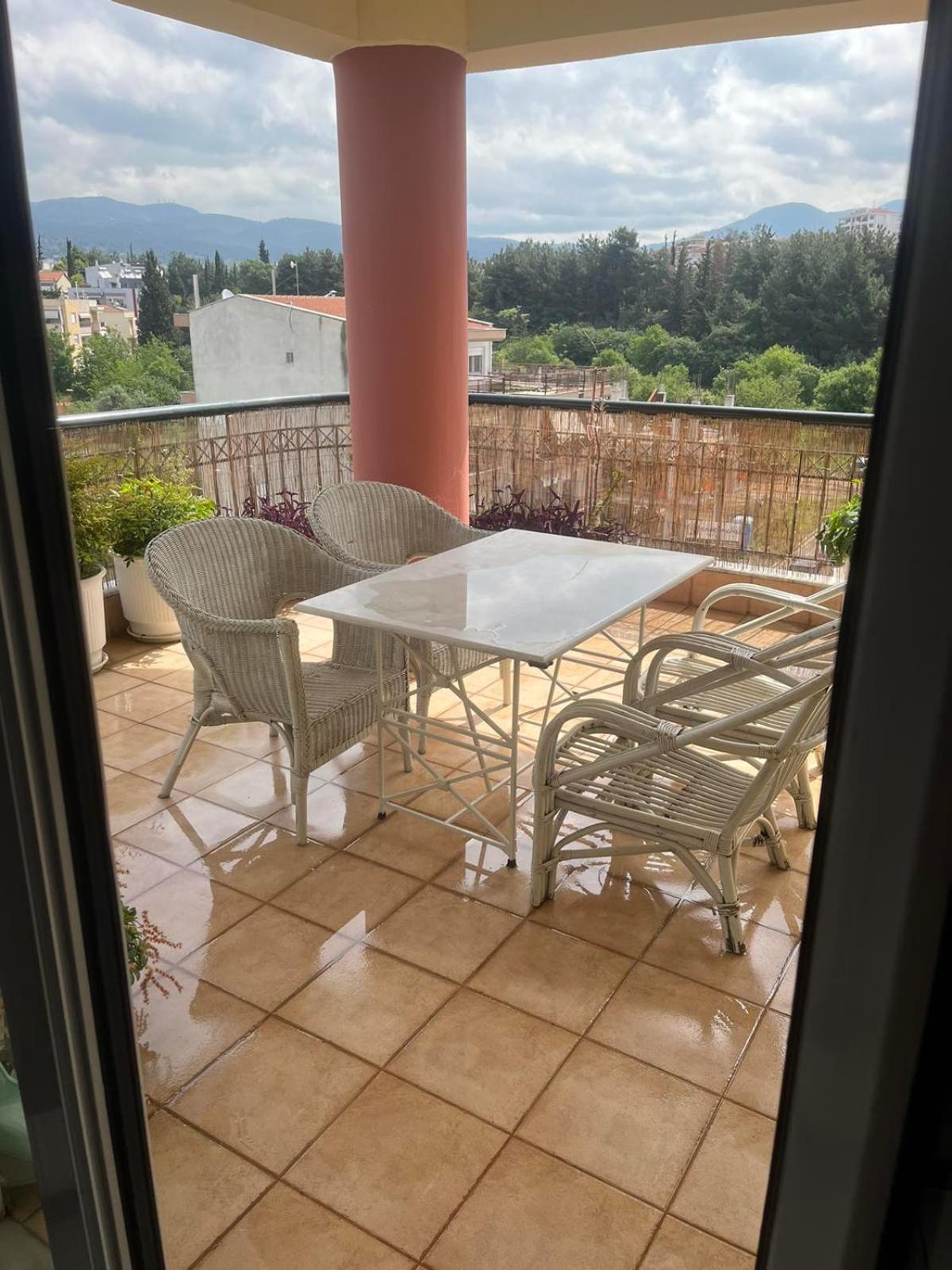 Celestial Garden-Thessaloniki'S Modern, Eclectic Penthouse With An Amazing View And Veranda Zewnętrze zdjęcie