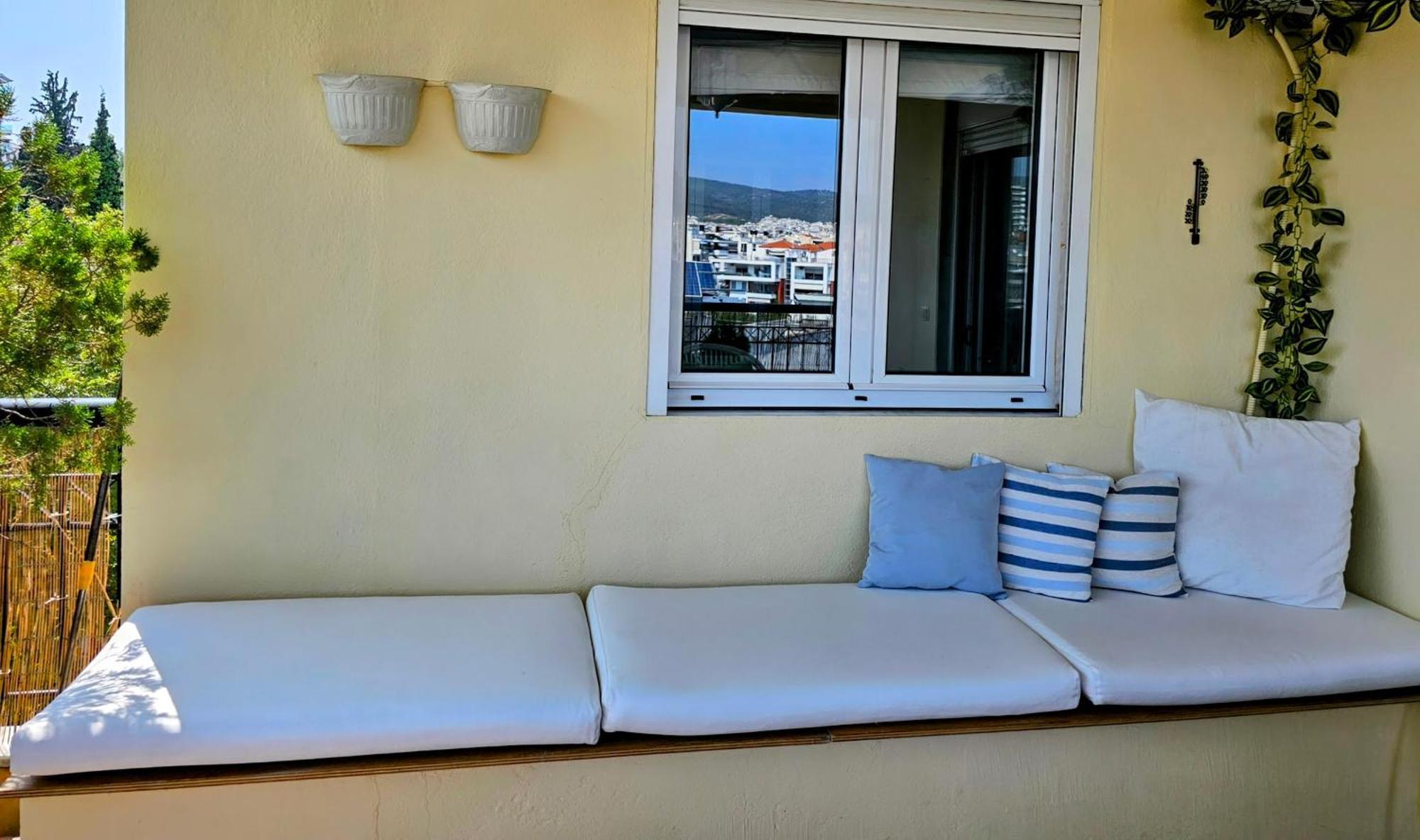 Celestial Garden-Thessaloniki'S Modern, Eclectic Penthouse With An Amazing View And Veranda Zewnętrze zdjęcie